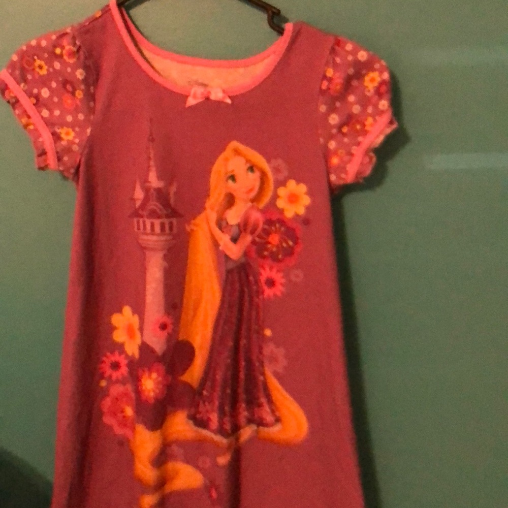 Kids purple tangled nightgown